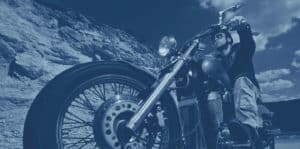 Motorcycle and Rider - Motorcycle Accident Lawyer